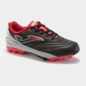Botas de fútbol Joma JR TOLEDO 2101 NEGRO ROJO