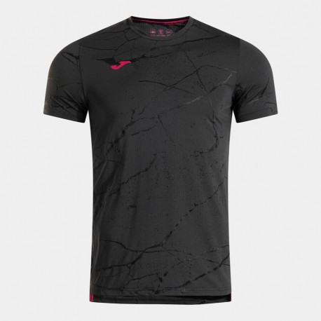 Camiseta manga corta hombre R-Night antracita negro