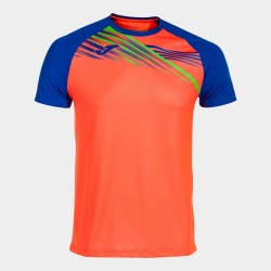 CAMISETA M/C ELITE X CORAL FLUOR ROYAL