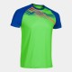 CAMISETA M/C ELITE X ROYAL VERDE FLUOR