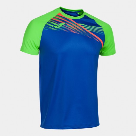 CAMISETA M/C ELITE X ROYAL VERDE FLUOR