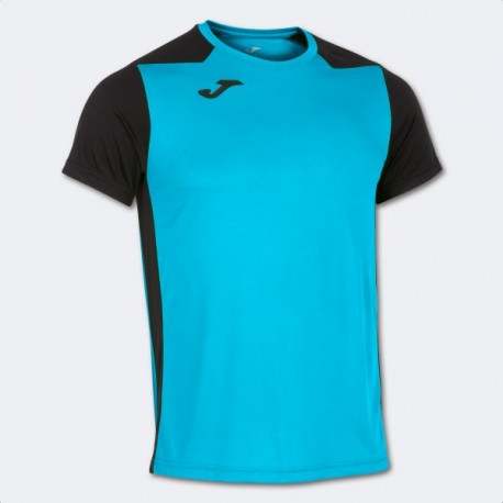 CAMISETA M/C RECORD II TURQUESA FLÚOR