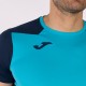 CAMISETA M/C RECORD II TURQUESA FLÚOR